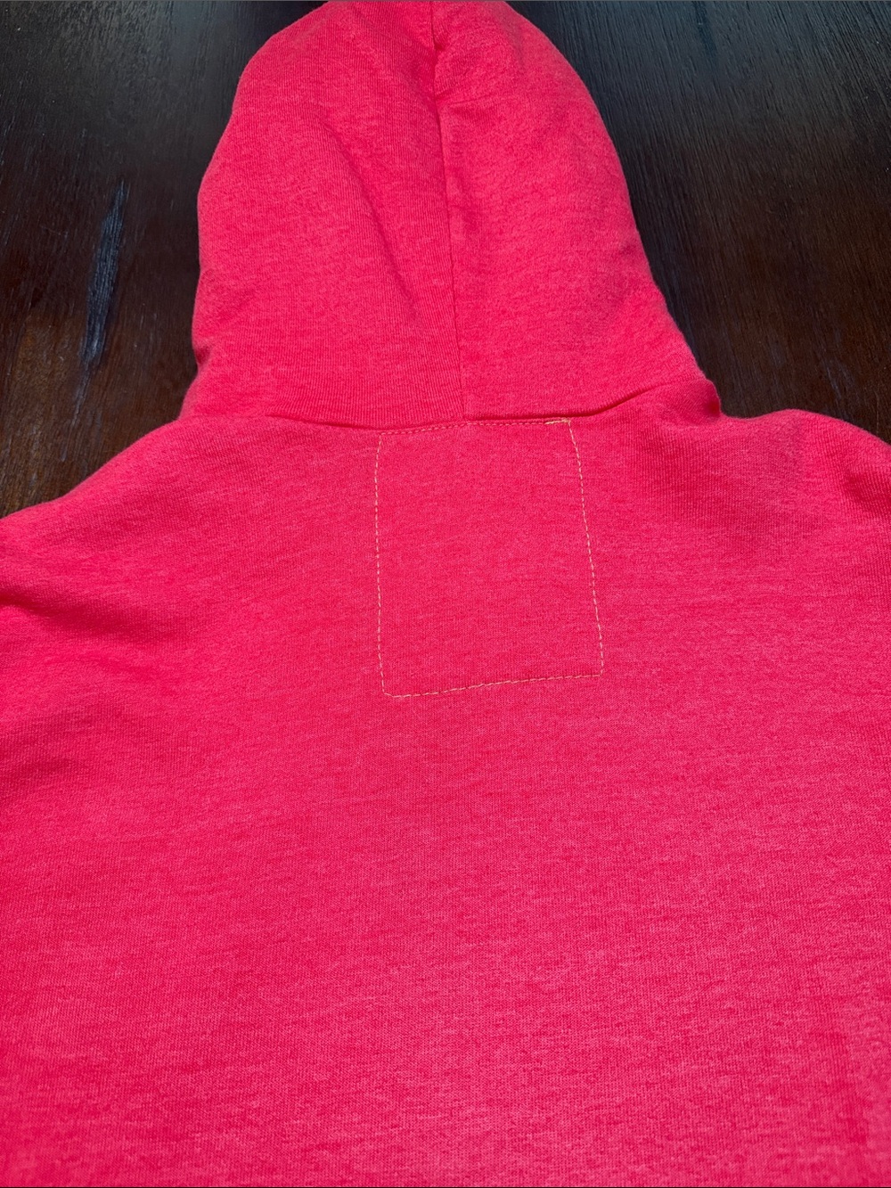 Aviator Nation Heather Red Zip Hoodie with Rainbow Sleeve Logo XL - Picture 6 of 6